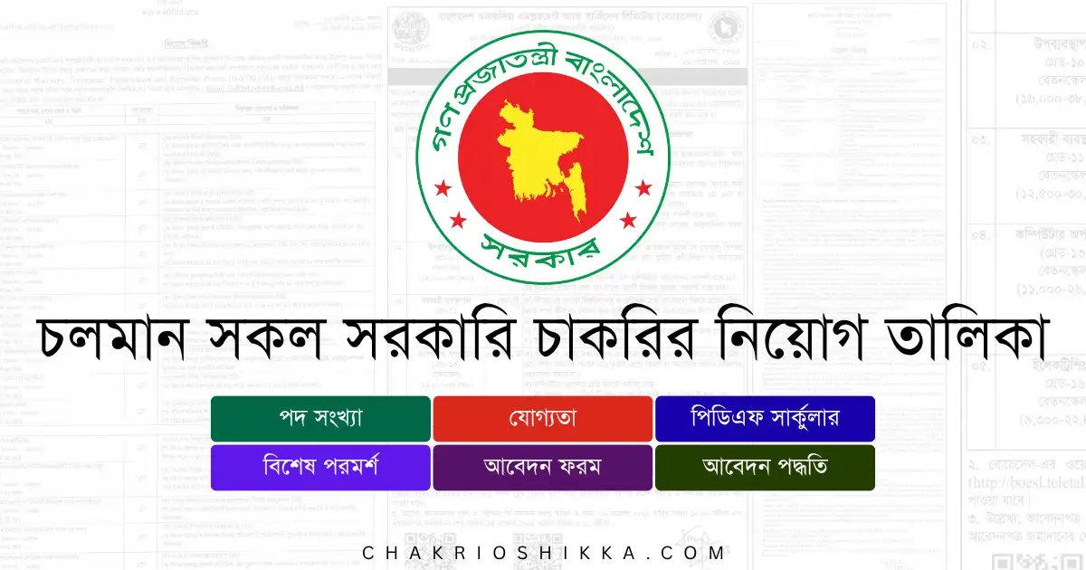 চলমান সরকারি চাকরি ২০২৫, সরকারি চাকরির নিয়োগ বিজ্ঞপ্তি ২০২৫, চলমান চাকরির তালিকা বাংলাদেশ, Government Job Circular 2025 Bangladesh, All Govt Job Circular 2025, BD Govt Job 2025, Ongoing Govt Job Bangladesh 2025, Bangladesh Govt Job Vacancy 2025, বাংলাদেশ সরকারি চাকরি ২০২৫, চলমান সরকারি চাকরি সার্কুলার ২০২৫, সরকারি চাকরির আপডেট ২০২৫, New Govt Job Circular 2025, Today Govt Job Circular BD, সরকারি চাকরির খবর ২০২৫, Government Recruitment Notice 2025, Latest BD Govt Job News 2025, সরকারি চাকরির বিজ্ঞপ্তি তালিকা ২০২৫, Ministry Job Circular 2025 Bangladesh, Government Job Portal BD 2025, সরকারি চাকরি ২০২৫ আবেদন, Government Job Online Apply 2025, Teletalk Govt Job Circular 2025, Bangladesh Job Circular 2025, সরকারি নিয়োগ বিজ্ঞপ্তি ২০২৫, চলমান চাকরি ২০২৫ বাংলাদেশ, BD Govt Job Today, Govt Job List 2025 Bangladesh, Bangladesh Government Vacancy 2025, সরকারি চাকরির নতুন বিজ্ঞপ্তি ২০২৫, New Bangladesh Govt Job 2025, চলমান সরকারি চাকরির সার্কুলার তালিকা ২০২৫, Bangladesh Government Recruitment 2025, সরকারি চাকরির আবেদন প্রক্রিয়া ২০২৫, Bangladesh Govt Job Update 2025, সরকারি চাকরির ওয়েবসাইট ২০২৫, Govt Job News 2025 BD, BD Government Job Circular 2025, Latest Govt Jobs BD 2025, Bangladesh Government Job Vacancy List 2025, সরকারি চাকরির আপডেট নিউজ ২০২৫, Government Job BD 2025, BD Govt Job Vacancy 2025, Bangladesh Govt Job Apply 2025, সরকারি চাকরির তথ্য ২০২৫, চলমান সরকারি চাকরির খবর, সরকারি চাকরির আবেদনের শেষ তারিখ ২০২৫, Government Job Apply Online Bangladesh 2025, Govt Job Circular All Ministry 2025